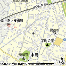岡山県倉敷市中島175周辺の地図