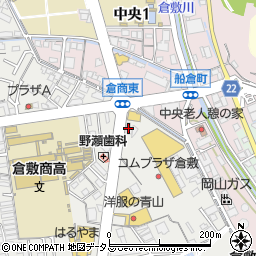 ＥＮＥＯＳ　Ｄｒ．Ｄｒｉｖｅセルフ倉敷中央店周辺の地図