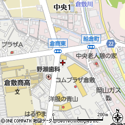 赤澤屋株式会社　倉敷中央店周辺の地図