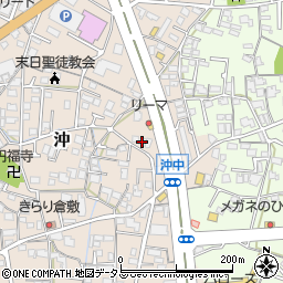 寿産業株式会社　岡山営業所周辺の地図