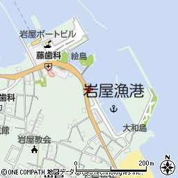 ステーキハウスgenpei周辺の地図