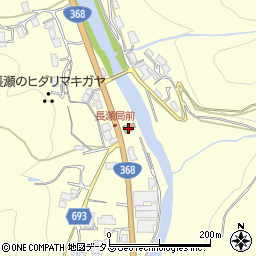 三重県名張市長瀬1472周辺の地図