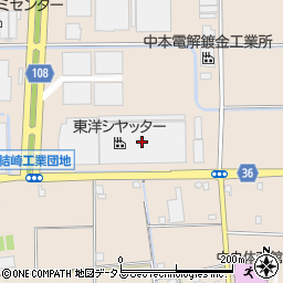 東洋シヤッター株式会社奈良工場周辺の地図
