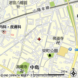 岡山県倉敷市中島27周辺の地図