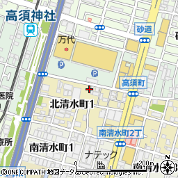 小坂米穀店周辺の地図