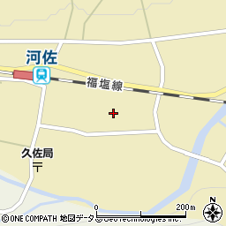 広島県府中市久佐町218周辺の地図