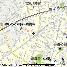 岡山県倉敷市中島97周辺の地図