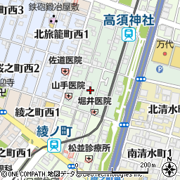 〒590-0924 大阪府堺市堺区桜之町東の地図