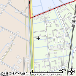 岡山県倉敷市茶屋町2157-5周辺の地図
