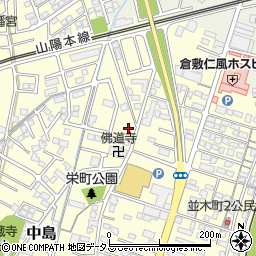 岡山県倉敷市中島20周辺の地図