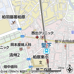 三晃薬局周辺の地図