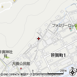 岡山県井原市笹賀町1628周辺の地図