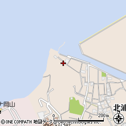 岡山県岡山市南区北浦27周辺の地図