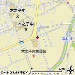 岡山県井原市木之子町周辺の地図