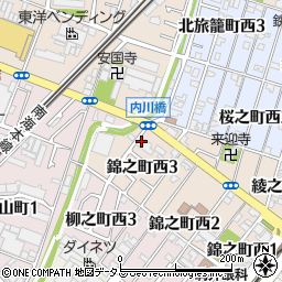 株式会社大成エンタープライズ　ランドリー事業部周辺の地図