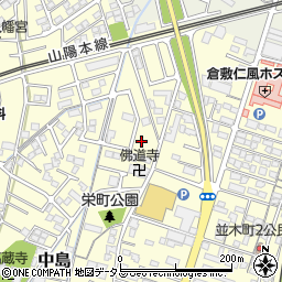 岡山県倉敷市中島3002周辺の地図