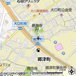 三重県松阪市郷津町142周辺の地図