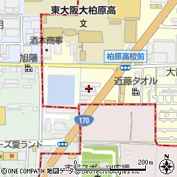 株式会社三供システム　大阪南硝子建材営業所周辺の地図