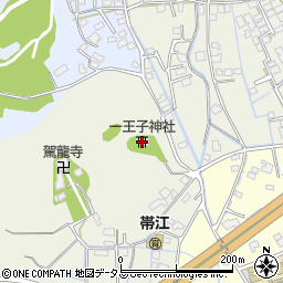 一王子神社周辺の地図