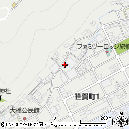 岡山県井原市笹賀町1571周辺の地図