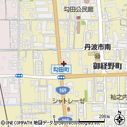すき家１６９号天理勾田店周辺の地図