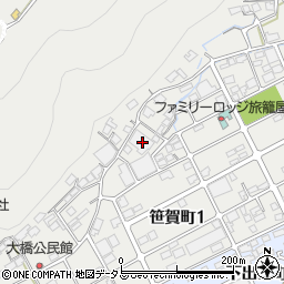 岡山県井原市笹賀町1572周辺の地図