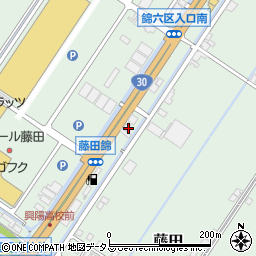 岡山県岡山市南区藤田1671周辺の地図