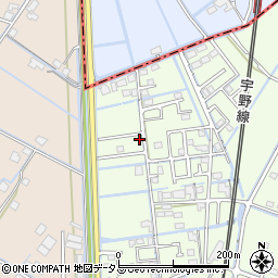 岡山県倉敷市茶屋町2157-17周辺の地図