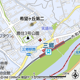 南都銀行ＪＲ三郷駅前 ＡＴＭ周辺の地図