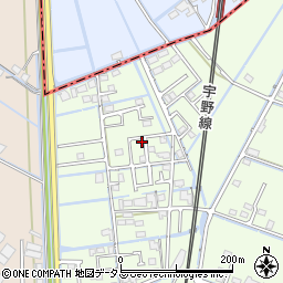 岡山県倉敷市茶屋町1814-13周辺の地図