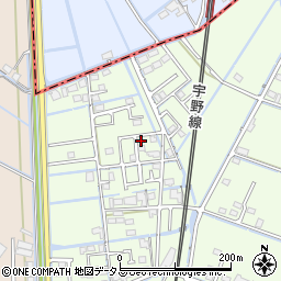 岡山県倉敷市茶屋町1814-12周辺の地図