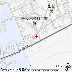 岡山県井原市上出部町1242周辺の地図