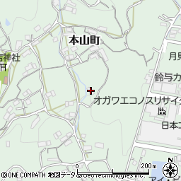 広島県府中市本山町1046周辺の地図