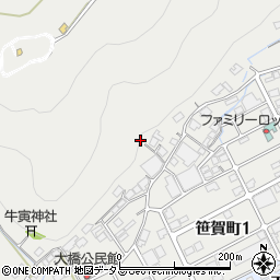 岡山県井原市笹賀町1615周辺の地図