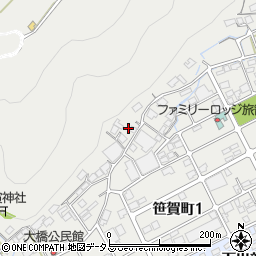 岡山県井原市笹賀町1604周辺の地図
