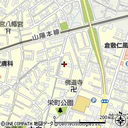 岡山県倉敷市中島3003周辺の地図