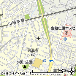 岡山県倉敷市中島14周辺の地図