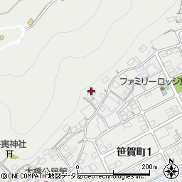 岡山県井原市笹賀町1606周辺の地図
