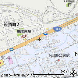 岡山県井原市笹賀町934周辺の地図