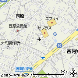 岡山県倉敷市西阿知町（西原）周辺の地図