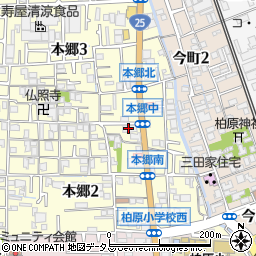 大阪シティ信用金庫法善寺支店周辺の地図