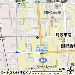 丸亀製麺 天理店周辺の地図