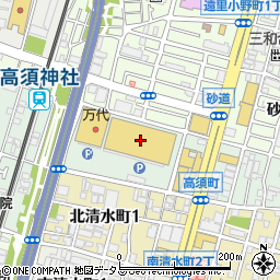 ホームセンターコーナン堺高須店周辺の地図