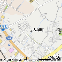 三重県松阪市大塚町周辺の地図