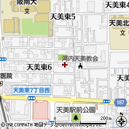 カイロプラクティック施術院かるな周辺の地図