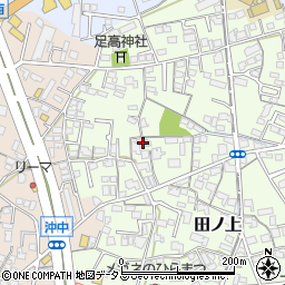 岡山県倉敷市田ノ上周辺の地図