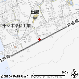 岡山県井原市上出部町92周辺の地図