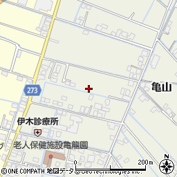 岡山県倉敷市亀山周辺の地図