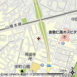 岡山県倉敷市中島13周辺の地図