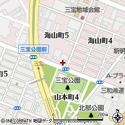 ミドリ安全堺株式会社周辺の地図